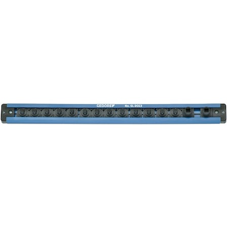Gedore Tool Holding Rail, 1/4", Magnetic, 380mm SL 2013